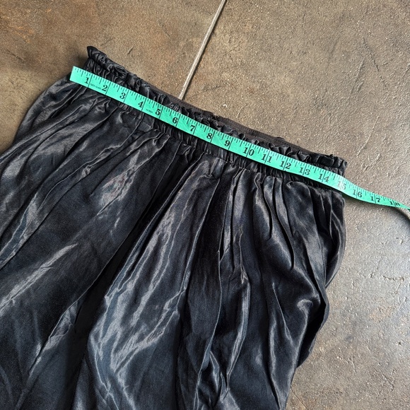 Vivienne Westwood 2016 Anglomania Blue Silk Like Cover on Black Skirt - Picture 2 of 9